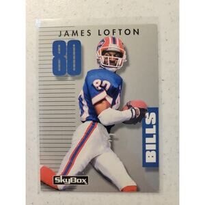 James Lofton 1992 Skybox Primetime #227 - Buffalo Bills - NFL - Freshly Opened